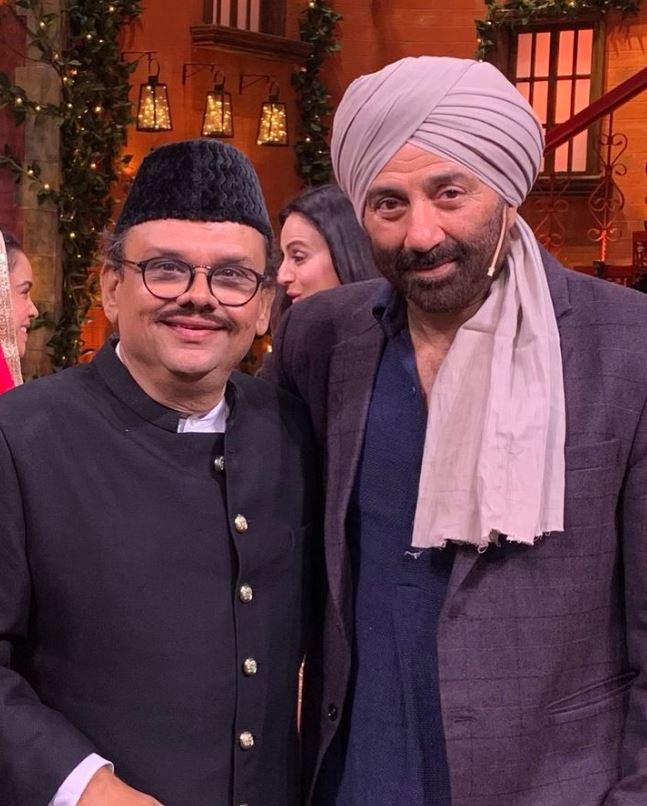 Atul Parchure With Sunny Deol